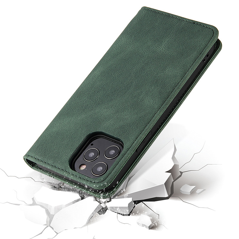 Handcrafted Flip Cover Leather Phone Case